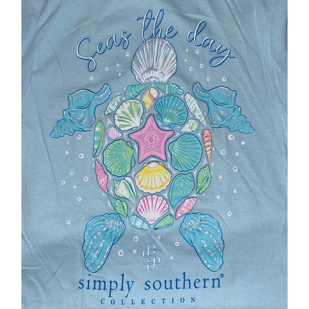 Simply Southern Seas the day T shirt new with tags. Size Small